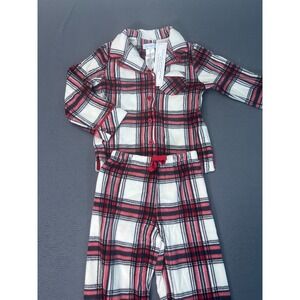 Pajamagram Fireside Fleece 2 Piece Top & Bottom Pajama Set Unisex Kids Size 8